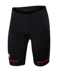 SPORTFUL pantalones cortos sin tirantes - GIRO 2.0 - negro/rojo