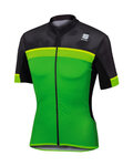 SPORTFUL jersey de manga corta - PISTA - verde/gris