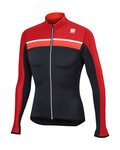 SPORTFUL maillot de verano de manga larga - PISTA SUMMER - rojo/gris