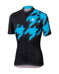 SPORTFUL jersey de manga corta - FUGA - negro/azul