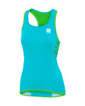 SPORTFUL camiseta sin mangas - STELLA LADY - turquesa/verde