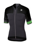 SPORTFUL jersey de manga corta - STRIKE - verde/gris/negro