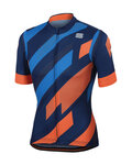 SPORTFUL jersey de manga corta - VOLT - naranja/azul