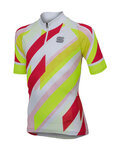 SPORTFUL jersey de manga corta - VOLT KIDS - rojo/blanco/amarillo