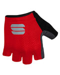 SPORTFUL guantes de dedos cortos - TC - rojo