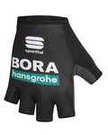 SPORTFUL guantes de dedos cortos - BORA HANSGROHE 2020 - negro
