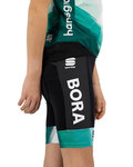 SPORTFUL pantalones cortos sin tirantes - BORA 2021 KIDS BOH - negro/verde
