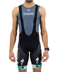SPORTFUL pantalones cortos de tirantes - BORA HANSGROHE 2021 - negro