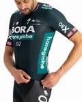 SPORTFUL jersey de manga corta - BORA HANSGROHE 2021 - verde/negro