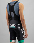 SPORTFUL pantalones cortos de tirantes - BORA HANSGROHE 2021 - verde/negro