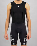 SPORTFUL pantalones cortos de tirantes - BORA HANSGROHE 2021 - negro