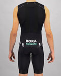 SPORTFUL pantalones cortos de tirantes - BORA HANSGROHE 2021 - negro