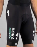 SPORTFUL pantalones cortos de tirantes - BORA HANSGROHE 2021 - negro