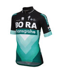SPORTFUL jersey de manga corta - BORA 2019 KIDS - negro/verde