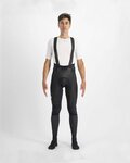 SPORTFUL pantalones largos con tirantes - BODYFIT PRO - negro