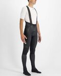 SPORTFUL pantalones largos con tirantes - BODYFIT PRO - negro