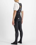 SPORTFUL pantalones largos con tirantes - BODYFIT PRO - negro