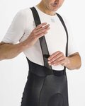 SPORTFUL pantalones largos con tirantes - BODYFIT PRO - negro