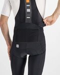 SPORTFUL pantalones largos con tirantes - BODYFIT PRO - negro