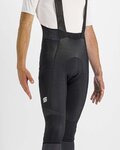 SPORTFUL pantalones largos con tirantes - BODYFIT PRO - negro