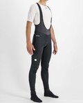 SPORTFUL pantalones largos con tirantes - INFINIUM - negro