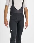 SPORTFUL pantalones largos con tirantes - INFINIUM - negro