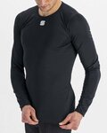 SPORTFUL camiseta de manga larga - MIDWEIGHT LAYER - negro