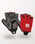 SPORTFUL guantes de dedos cortos - TC - rojo