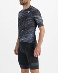 SPORTFUL jersey de manga corta - CLIFF SUPERGIARA - negro