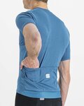 SPORTFUL jersey de manga corta - MATCHY - azul