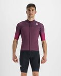 SPORTFUL jersey de manga corta - MIDSEASON PRO - granate