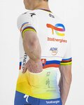 SPORTFUL jersey de manga corta - TOTAL ENERGIES 2022 - blanco/amarillo/azul/naranja