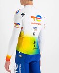 SPORTFUL maillot de invierno de manga larga - TOTAL ENERGIES 2022 - naranja/blanco/azul/amarillo