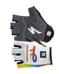 SPORTFUL guantes de dedos cortos - TOTAL ENERGIES 2022 - blanco/naranja/amarillo/azul