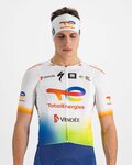 SPORTFUL cinta para la cabeza - TOTAL ENERGIES 2022 - blanco/azul/amarillo/naranja
