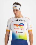 SPORTFUL cinta para la cabeza - TOTAL ENERGIES 2022 - blanco/azul/amarillo/naranja