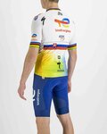 SPORTFUL jersey de manga corta - TOTAL ENERGIES 2022 - amarillo/naranja/blanco/azul