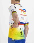 SPORTFUL jersey de manga corta - TOTAL ENERGIES 2022 - amarillo/naranja/blanco/azul