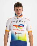 SPORTFUL calentador de cuello - TOTAL ENERGIES 2022 - naranja/blanco/azul/amarillo