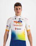 SPORTFUL chaleco - TOTAL ENERGIES 2022 - naranja/azul/amarillo/blanco