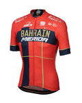 SPORTFUL jersey de manga corta - BAHRAIN MERIDA 2019 - rojo/azul