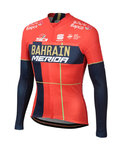 SPORTFUL maillot de invierno de manga larga - B. MERIDA 2019 WNT - azul/rojo