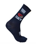 SPORTFUL calcetines clásicos - BAHRAIN MERIDA 2019 - azul