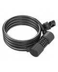 SYNCROS candado de bicicleta - MASSET COIL LOCK - negro