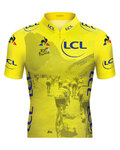 jersey de manga corta - TOUR DE FRANCE 2019 - amarillo