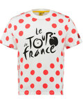 TDF Camiseta de manga corta - - pois - rojo/blanco