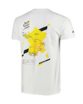 TDF Camiseta de manga corta - TDF ROUTE - blanco