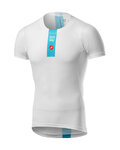CASTELLI Camiseta de manga corta - TEAM SKY 2019  - blanco