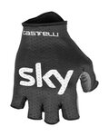 CASTELLI guantes de dedos cortos - TEAM SKY 2019 - azul/negro