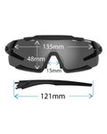 TIFOSI Gafas - AETHON INTERCHANGE - rojo/azul